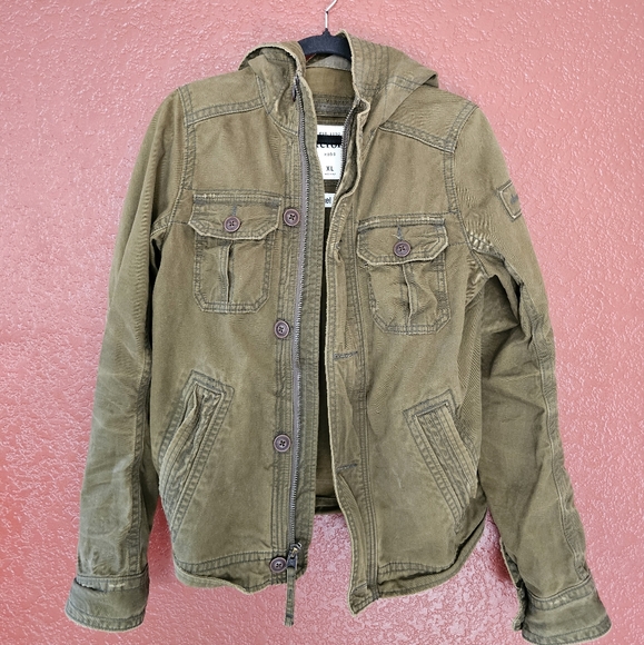 Abercrombie & Fitch Khaki Jacket - Picture 1 of 7